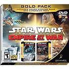 STAR WARS EMPIRE AT WAR GOLD PACK FOR PC XP/VISTA NEW