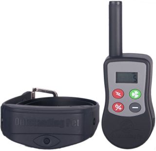 LCD Remote Dog Shock Training Collar   875 Yards, Rechargeable 