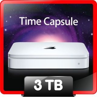 Apple Time Capsule 3TB Wi Fi Wireless Backup Machine Mac PC AirPort 