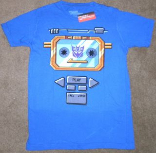 Transformers Soundwave Shirt Mens Small (Generation 1 Decepticon)