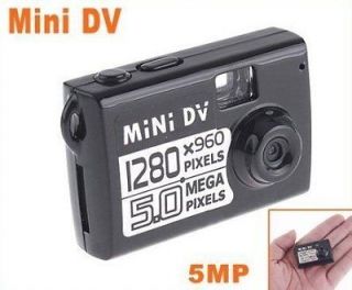 NEW Smallest 5MP Mini DV Spy Digital Camera Video Audio Recorder DVR 