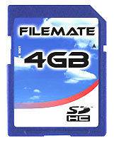 Wintec FileMate 3FMSD4GB R 4GB Secure Digital (SDHC) Flash Card