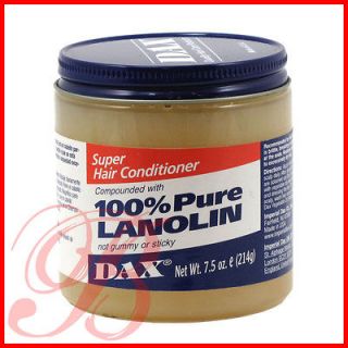 DAX Super Hair Conditioner 100% Pure Lanolin 7.5 oz