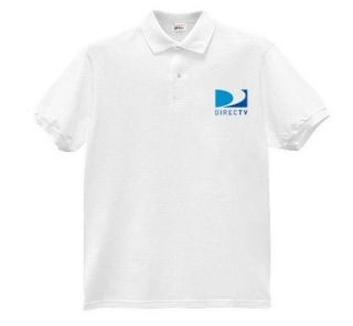 DirecTV satellite television company polo shirt