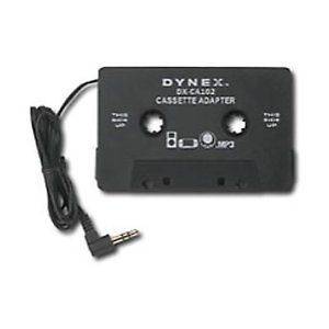 Dynex DX CA102 Car Universal Cassette Adapter for  IPOD CD DVD 