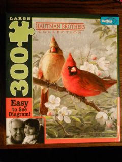   Piece Jigsaw Puzzle Hautman Brothers Orchard Cardinals Buffalo Games