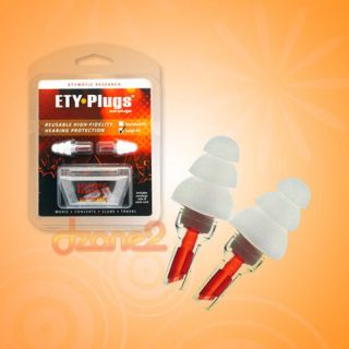 Etymotic Research ER 20 RSC Ety Plugs High Fidelity Earplugs ER20 RSC 