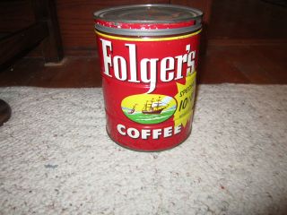 folgers tin in Food & Beverage