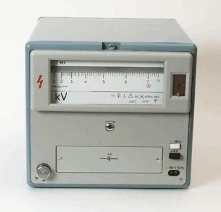   Electrostatic Kilovoltmeter AC/DC 14MHz C197 an g Fluke HP,Agilent,GR