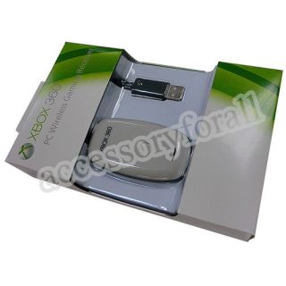 USB Wireless Controller PC Laptop Receiver for Microsoft Xbox 360 Slim 