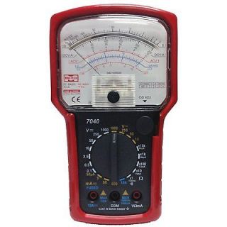 Sinometer M7040 Analog AC DC Amp & Voltmeter Multimeter