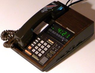   PANASONIC EASAPHONE RC T370 TELEPHONE ALARM CLOCK RADIO SPEAKERPHONE