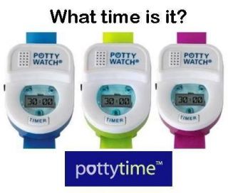 New Toddler POTTY Time WATCH Toilet Training Aid UPick