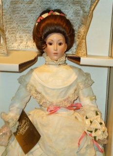Franklin Heirloom Doll *VICTORIAN BRIDE* by Franklin Mint