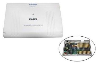 PBX Switch (4 C.O Lines + 16 Extensions) Caller ID / PC programming 