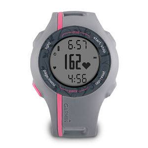 GARMIN FORERUNNER 110 WOMENS PINK WATCH with HEART RATE MONITOR 010 
