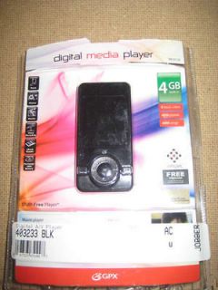 GPX ML651B (4 GB) Digital Media Player