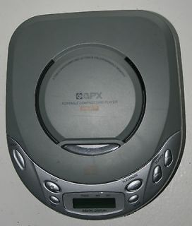 GPX Portable Compact Disc Player DBBS Not working for parts or repair