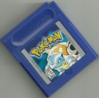GB GBC GBA SP Pokemon Blue   Cartridge Only Tested