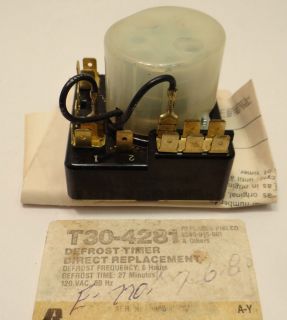 New Generic Ranco, Philco Refrigerator Defrost Timer T30 4281 With 
