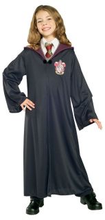 Harry Potter Gryffindor Robe Hermione Wizard Dress Up Halloween Child 