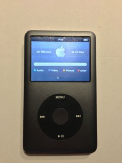 Black★ Apple iPod Classic Thin 7th Gen 160GB A1238  Player 