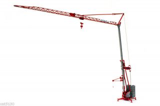 Potain IGO Tower Crane   RED   1/50   TWH