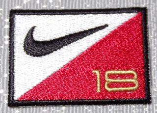 PGA Mens Red PGA Nike 18 Golf Embroidered PATCH