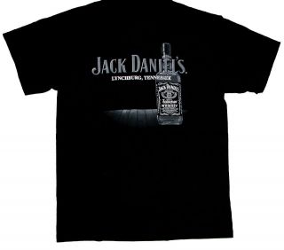 Jack Daniels T shirt Bottle Lynchburg Tennessee