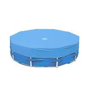 Intex 15 Foot Round (10 inch overhang) Pool Cover Blue
