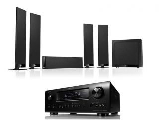 KEF T305 5.1 Home Theater Bundle with Denon AVR3312 Networking 