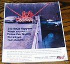 1970s Ernest Holmes 750 twin booms wrecker tow truck ad