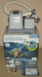 Intex Krystal Clear Salt Water System for above ground pools 