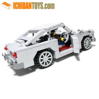 New LEGO Custom James Bond Aston Martin DB5 Car V2.0   390pc COMPLETE 