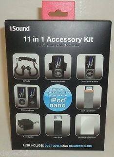 iSOUND 11 In 1 Accessory Kit For 5th Generation iPOD NANO NIB