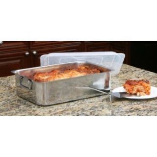 Cookpro 531 4pc Stainless Steel Roaster Lasagna Pan Roaster