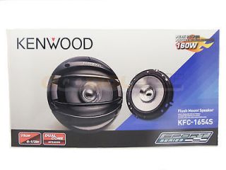 Kenwood KFC 1654S 6.5 Car Audio Speaker Sport Series 2 WAY COAXIAL