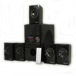 New 5.1 Home Theater HD Powered Speaker System TS512