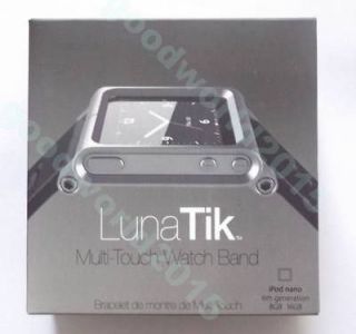 New OEM Nano 6 Aluminum LunaTik multi touch watch band f ipod nano 6 
