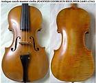 Vintage Master violin Joannes Georgius Hellmer Pragensis me fecit 