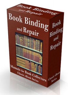 How to BOOK BINDING Repair & Restore Old & Rare Books