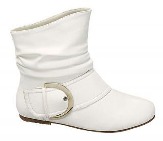 white ankle boots in Boots