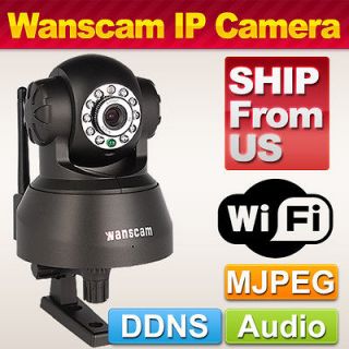 Wanscam Wirelss IP Camera Network IR Night Vision 2 Two Way Audio PT 