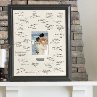 Personalized Wedding Photo Frame Guest Signature Mat