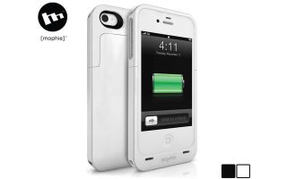 Iphone 4 and 4s 1900mah battery Mophie juice pack air White  Brand New