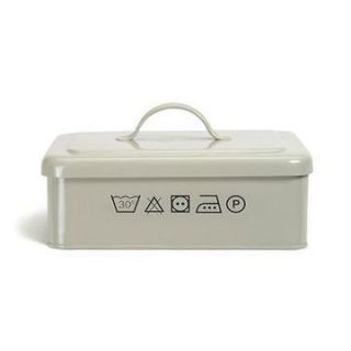 New Garden Trading Washing Powder Dishwasher Tablets Storage Box Tin 