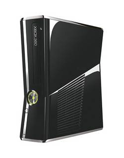 Microsoft Xbox 360 Slim (Latest Model)  250 GB Matte Black Console 