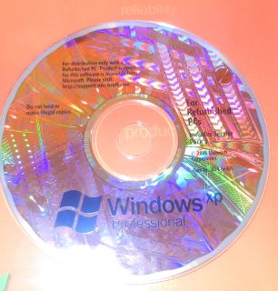 Microsoft Windows XP Professional SP3 for Refurbished PCs