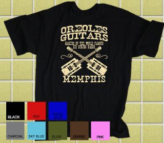   HOOPLE Oreoles Guitars 6 STRING RAZOR All the Way From Memphis T SHIRT