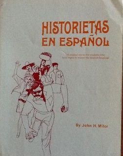 Historietas En Espanol by John H Milor (1911, Paperback)